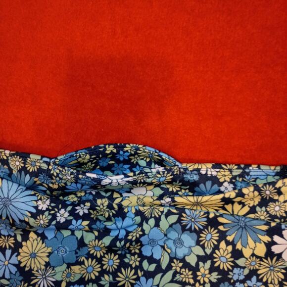 Free People Movement FP Lose Control Leggings Floral Blue Yellow Women's Size XS - Picture 3 of 7